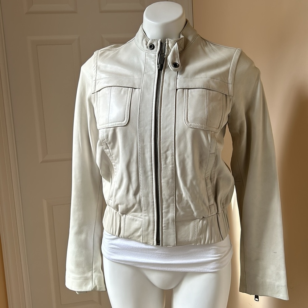 Gap Leather Jacket - image 1